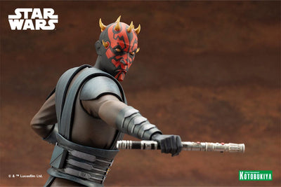 Star Wars The Clone Wars ARTFX PVC Statue 1/7 Darth Maul 26cm - Scale Statue - Kotobukiya - Hobby Figures UK