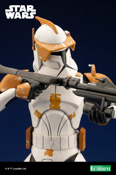 Star Wars The Clone Wars ARTFX Statue 1/10 Commander Cody 17cm - Scale Statue - Kotobukiya - Hobby Figures UK