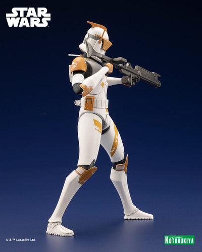 Star Wars The Clone Wars ARTFX Statue 1/10 Commander Cody 17cm - Scale Statue - Kotobukiya - Hobby Figures UK