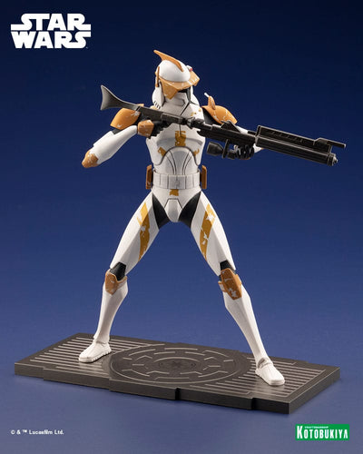Star Wars The Clone Wars ARTFX Statue 1/10 Commander Cody 17cm - Scale Statue - Kotobukiya - Hobby Figures UK