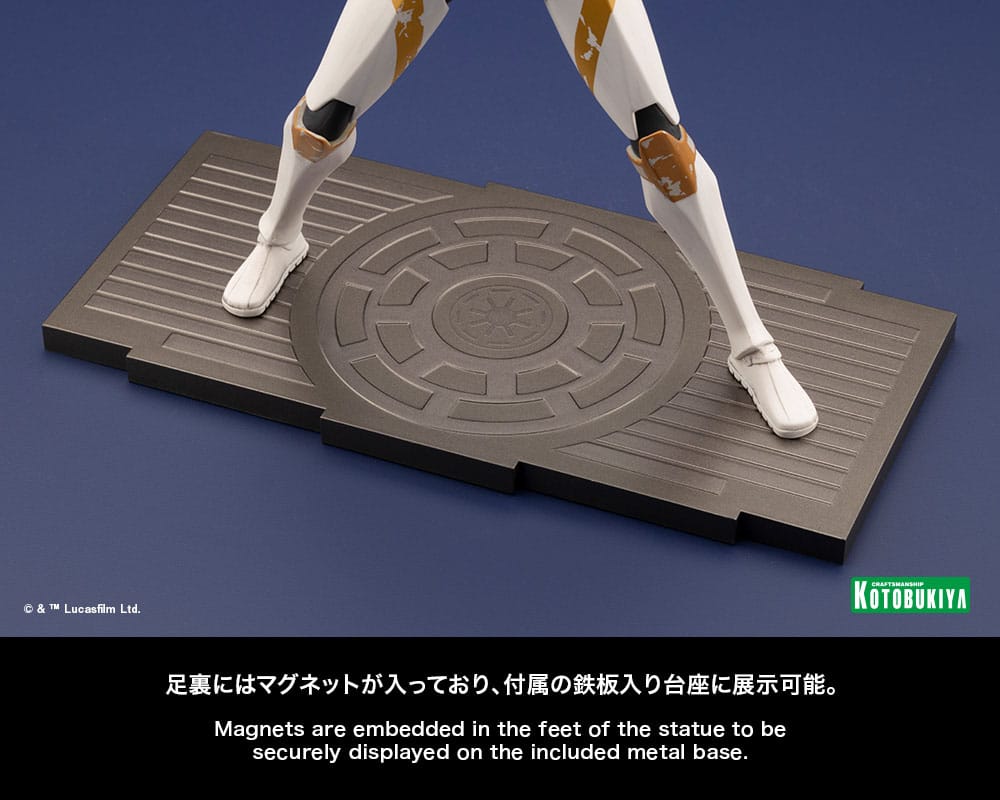 Star Wars The Clone Wars ARTFX Statue 1/10 Commander Cody 17cm - Scale Statue - Kotobukiya - Hobby Figures UK