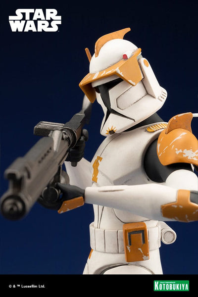 Star Wars The Clone Wars ARTFX Statue 1/10 Commander Cody 17cm - Scale Statue - Kotobukiya - Hobby Figures UK