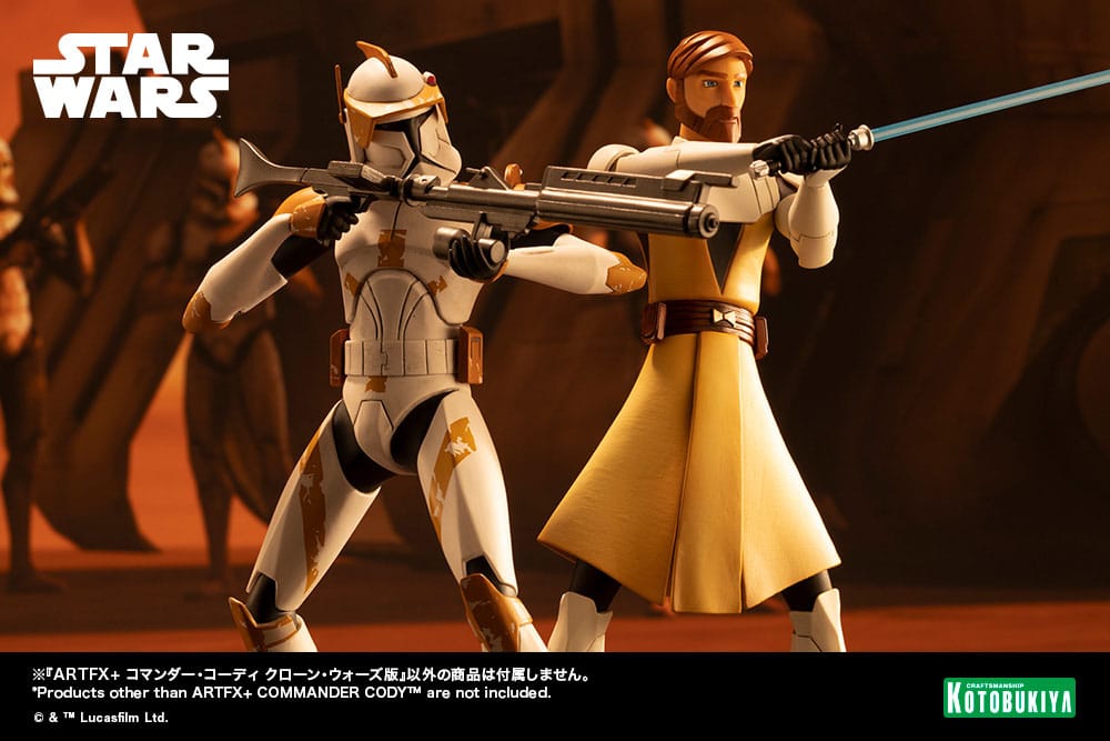 Star Wars The Clone Wars ARTFX Statue 1/10 Commander Cody 17cm - Scale Statue - Kotobukiya - Hobby Figures UK