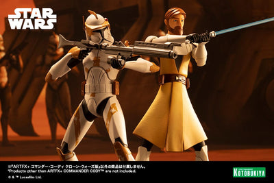 Star Wars The Clone Wars ARTFX Statue 1/10 Commander Cody 17cm - Scale Statue - Kotobukiya - Hobby Figures UK