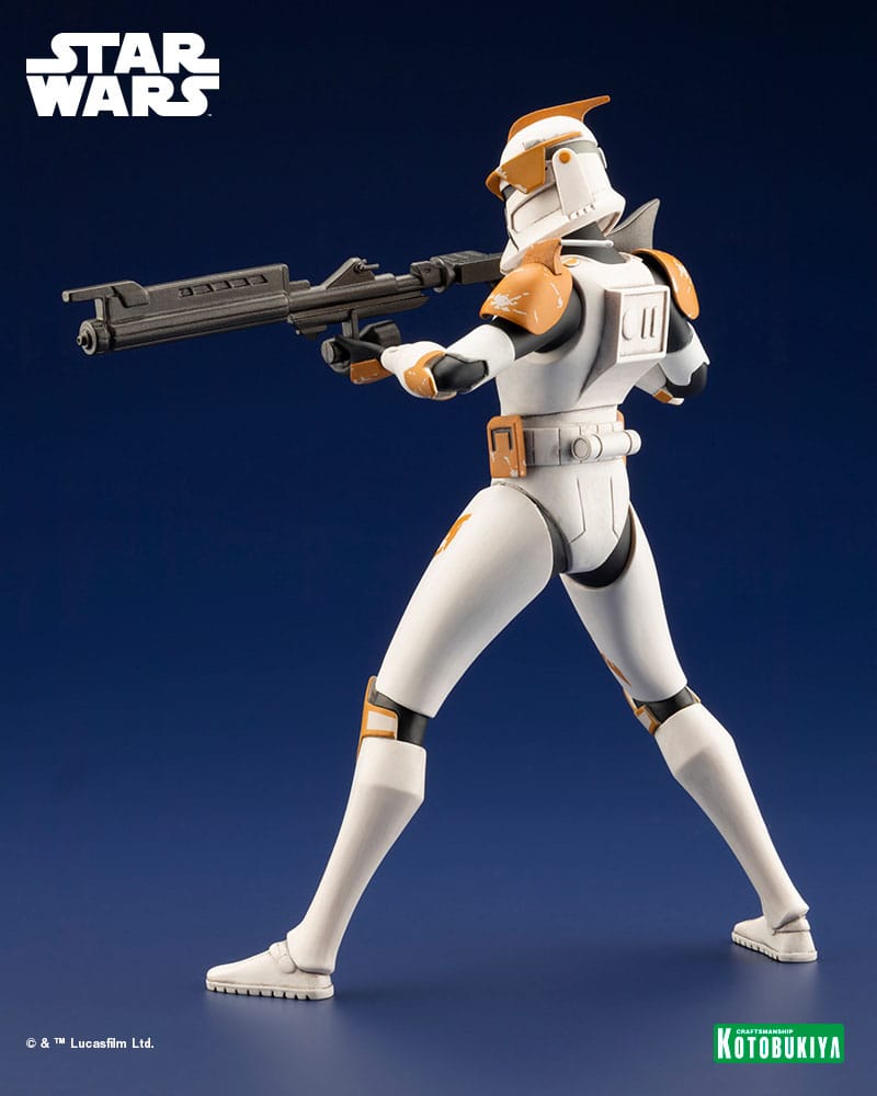 Star Wars The Clone Wars ARTFX Statue 1/10 Commander Cody 17cm - Scale Statue - Kotobukiya - Hobby Figures UK
