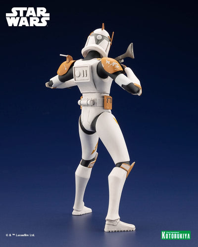 Star Wars The Clone Wars ARTFX Statue 1/10 Commander Cody 17cm - Scale Statue - Kotobukiya - Hobby Figures UK