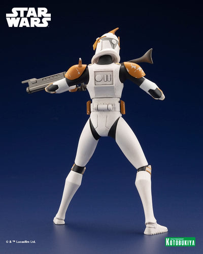 Star Wars The Clone Wars ARTFX Statue 1/10 Commander Cody 17cm - Scale Statue - Kotobukiya - Hobby Figures UK