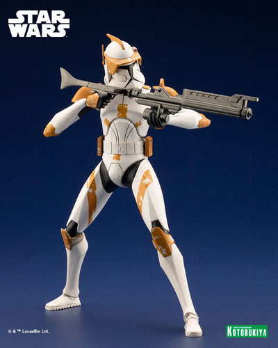 Star Wars The Clone Wars ARTFX Statue 1/10 Commander Cody 17cm - Scale Statue - Kotobukiya - Hobby Figures UK