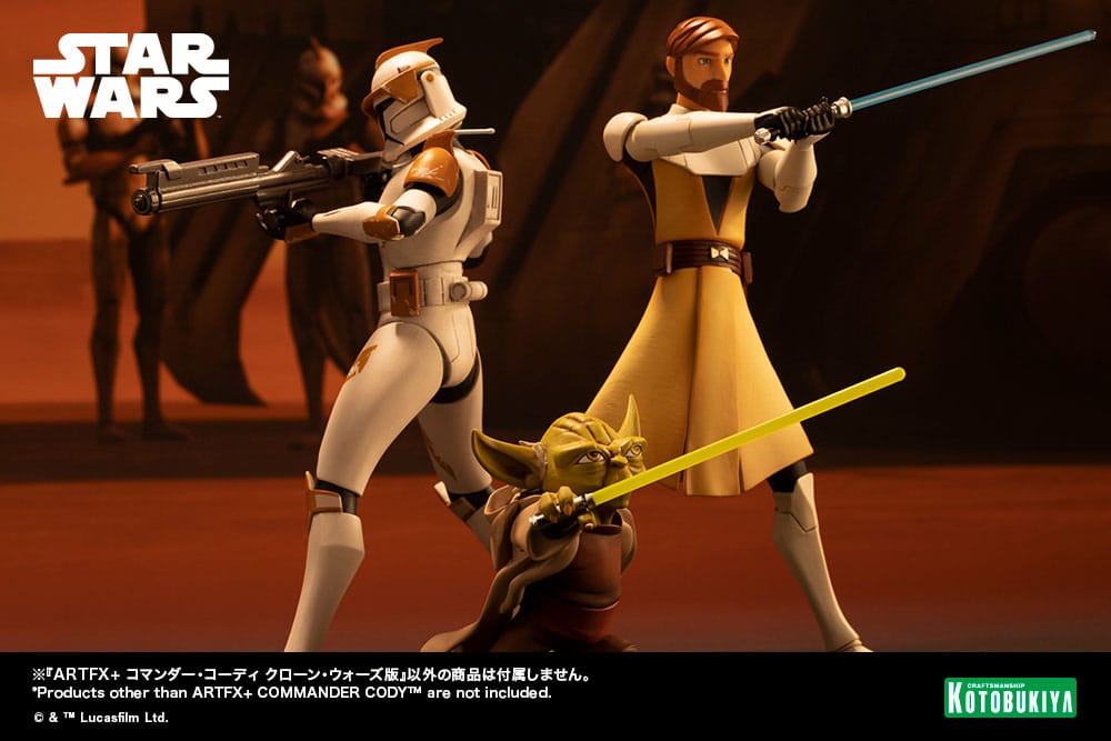 Star Wars The Clone Wars ARTFX Statue 1/10 Commander Cody 17cm - Scale Statue - Kotobukiya - Hobby Figures UK