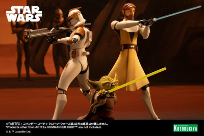 Star Wars The Clone Wars ARTFX Statue 1/10 Commander Cody 17cm - Scale Statue - Kotobukiya - Hobby Figures UK