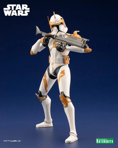 Star Wars The Clone Wars ARTFX Statue 1/10 Commander Cody 17cm - Scale Statue - Kotobukiya - Hobby Figures UK