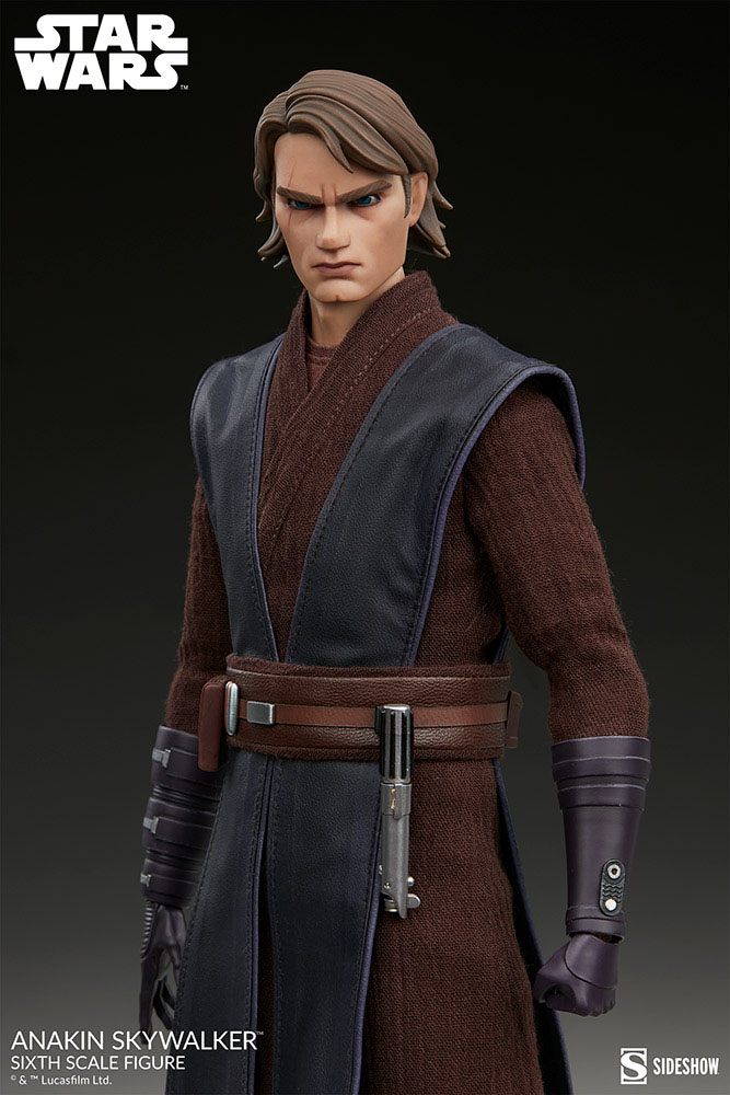 Star Wars The Clone Wars Action Figure 1/6 Anakin Skywalker 31cm - Action Figures - Sideshow Collectibles - Hobby Figures UK