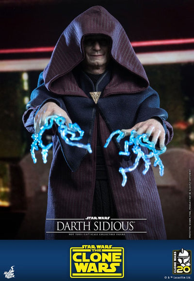 Star Wars: The Clone Wars Action Figure 1/6 Darth Sidious 29cm - Action Figures - Hot Toys - Hobby Figures UK