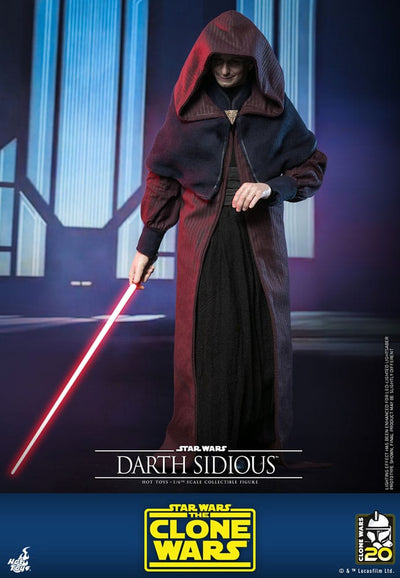 Star Wars: The Clone Wars Action Figure 1/6 Darth Sidious 29cm - Action Figures - Hot Toys - Hobby Figures UK