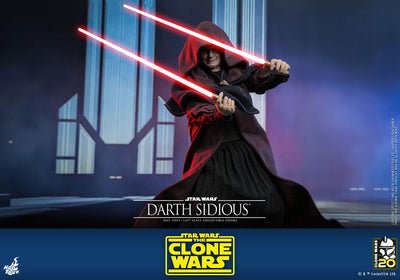 Star Wars: The Clone Wars Action Figure 1/6 Darth Sidious 29cm - Action Figures - Hot Toys - Hobby Figures UK