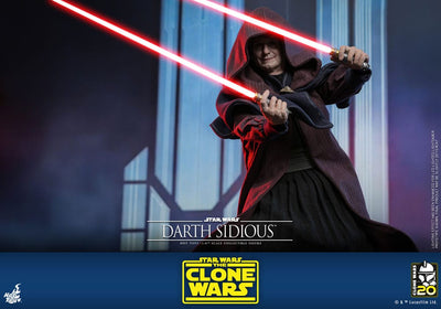Star Wars: The Clone Wars Action Figure 1/6 Darth Sidious 29cm - Action Figures - Hot Toys - Hobby Figures UK
