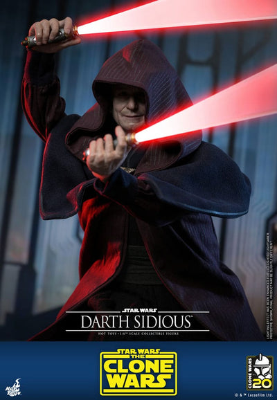 Star Wars: The Clone Wars Action Figure 1/6 Darth Sidious 29cm - Action Figures - Hot Toys - Hobby Figures UK