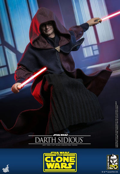 Star Wars: The Clone Wars Action Figure 1/6 Darth Sidious 29cm - Action Figures - Hot Toys - Hobby Figures UK