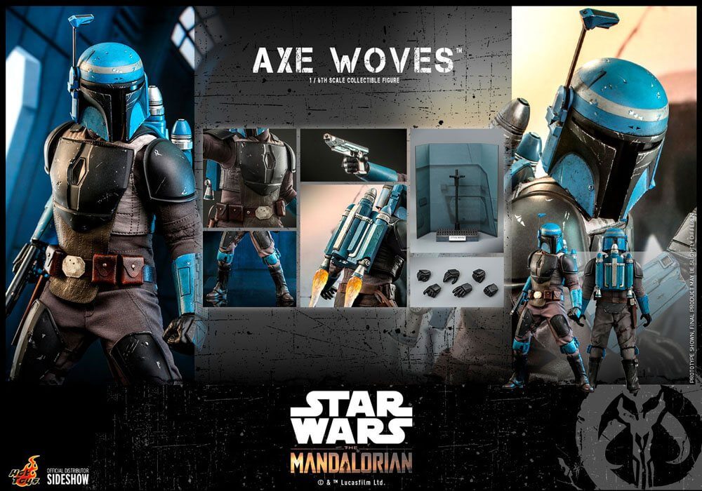 Star Wars The Mandalorian Action Figure 1/6 Axe Woves 30cm - Action Figures - Hot Toys - Hobby Figures UK