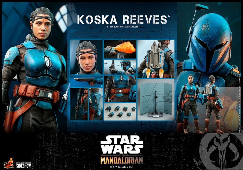 Star Wars The Mandalorian Action Figure 1/6 Koska Reeves 28cm - Action Figures - Hot Toys - Hobby Figures UK