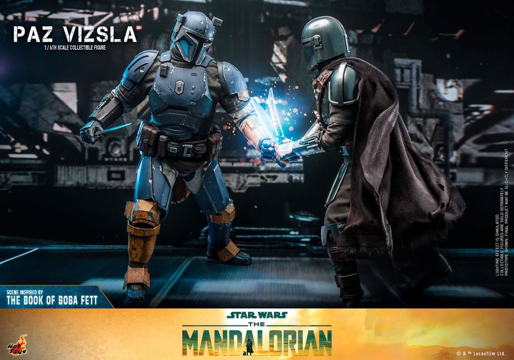 Star Wars The Mandalorian Action Figure 1/6 Paz Vizsla 32cm - Action Figures - Hot Toys - Hobby Figures UK