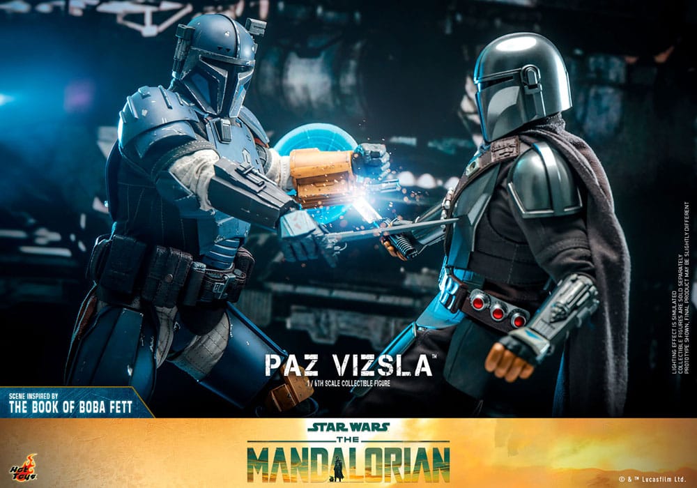 Star Wars The Mandalorian Action Figure 1/6 Paz Vizsla 32cm - Action Figures - Hot Toys - Hobby Figures UK