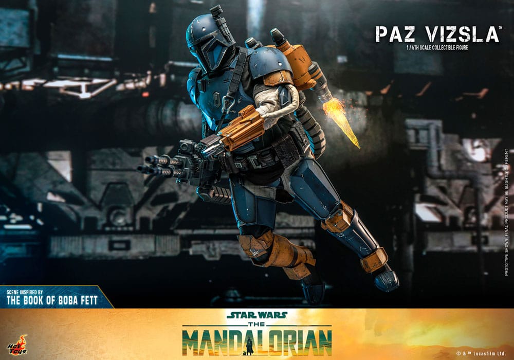 Star Wars The Mandalorian Action Figure 1/6 Paz Vizsla 32cm - Action Figures - Hot Toys - Hobby Figures UK