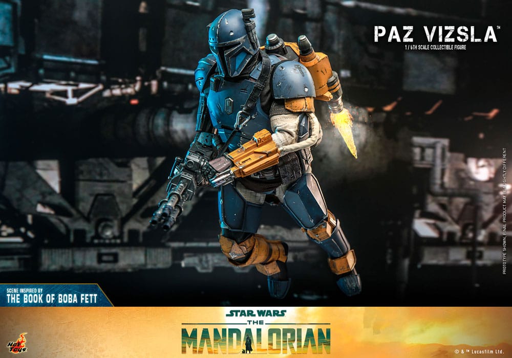 Star Wars The Mandalorian Action Figure 1/6 Paz Vizsla 32cm - Action Figures - Hot Toys - Hobby Figures UK