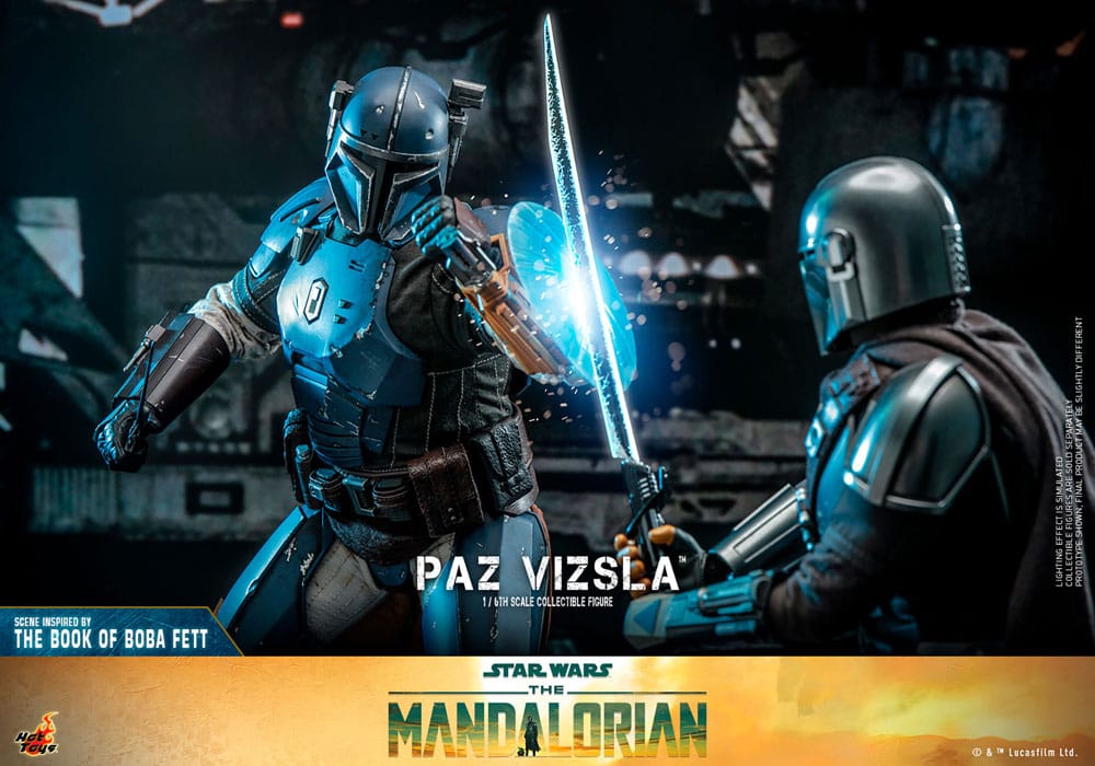 Star Wars The Mandalorian Action Figure 1/6 Paz Vizsla 32cm - Action Figures - Hot Toys - Hobby Figures UK