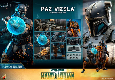 Star Wars The Mandalorian Action Figure 1/6 Paz Vizsla 32cm - Action Figures - Hot Toys - Hobby Figures UK