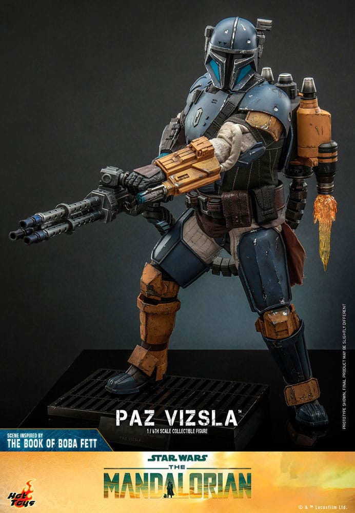 Star Wars The Mandalorian Action Figure 1/6 Paz Vizsla 32cm - Action Figures - Hot Toys - Hobby Figures UK