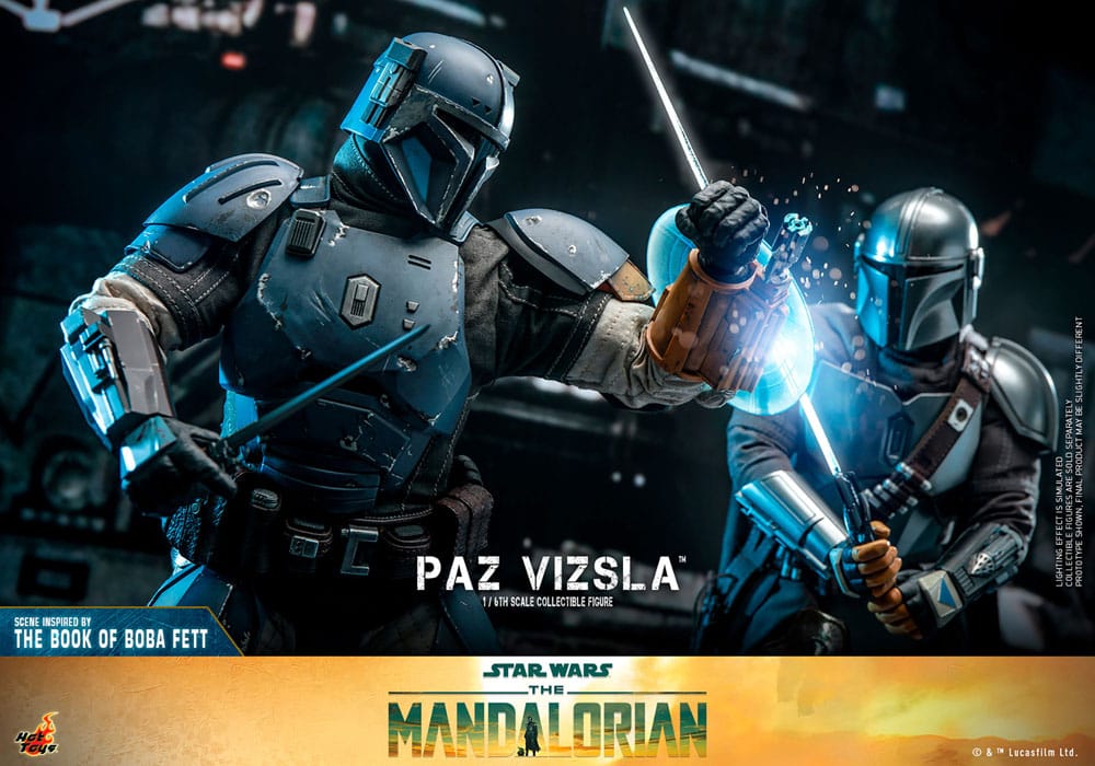 Star Wars The Mandalorian Action Figure 1/6 Paz Vizsla 32cm - Action Figures - Hot Toys - Hobby Figures UK