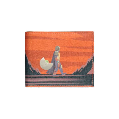 Star Wars The Mandalorian Bifold Wallet Walk - Apparel & Accessories - Difuzed - Hobby Figures UK