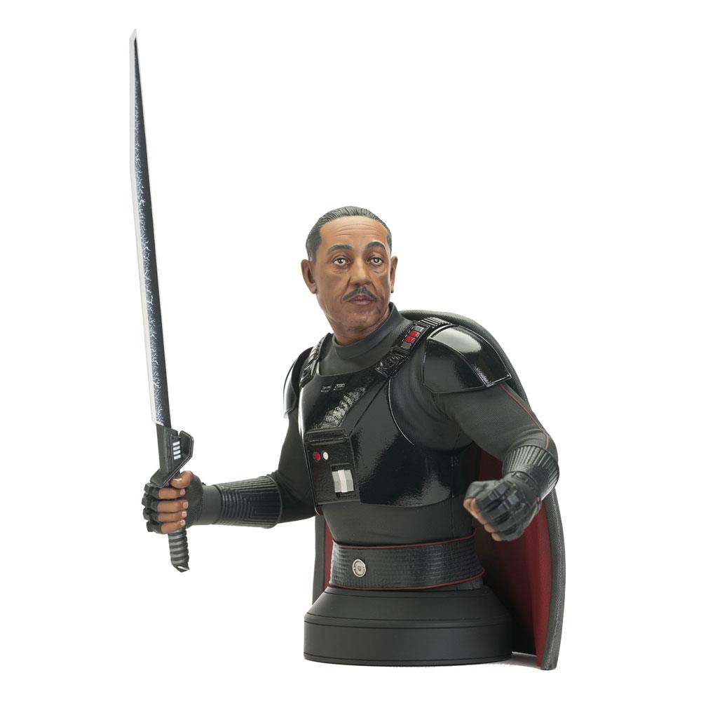 Star Wars The Mandalorian Bust 1/6 Moff Gideon FCBD 2022 Exclusive 18cm - Scale Statue - Gentle Giant - Hobby Figures UK