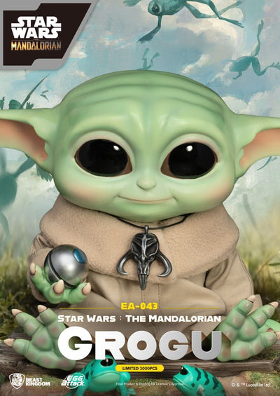 Star Wars: The Mandalorian Egg Attack Statue Grogu 18cm - Scale Statue - Beast Kingdom Toys - Hobby Figures UK