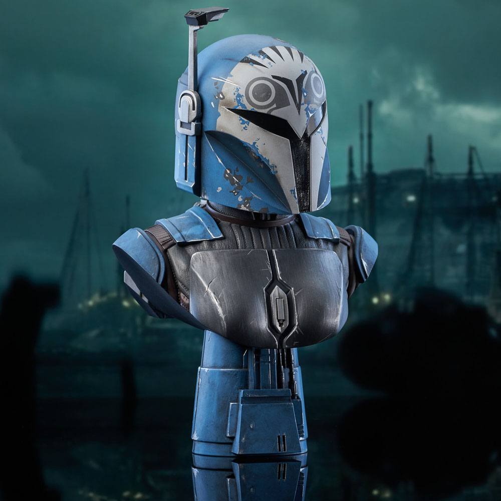 Star Wars The Mandalorian Legends in 3D Bust 1/2 Bo-Katan Kryze 25cm - Scale Statue - Gentle Giant - Hobby Figures UK