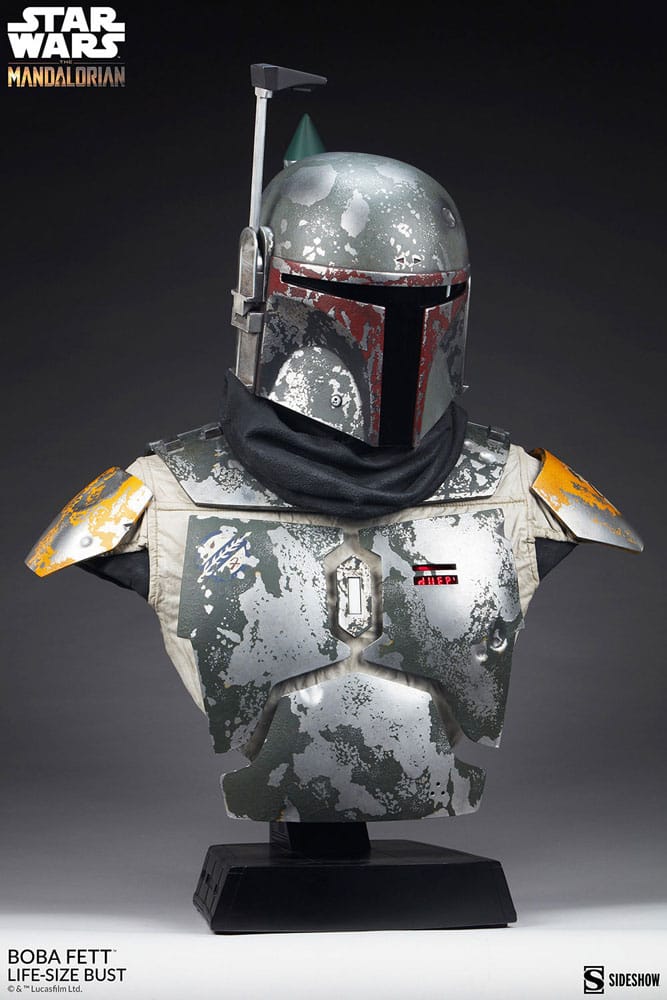 Boba fett life size on sale bust