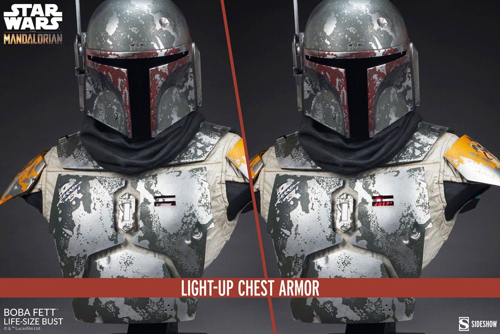 Boba fett top life size bust