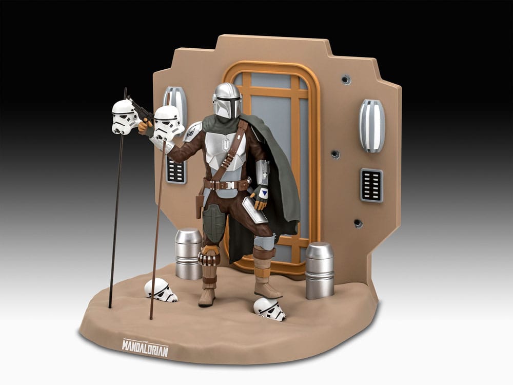 Star Wars: The Mandalorian Model Kit Din Djarin - The Bounty Hunter - Model Kit - Revell - Hobby Figures UK
