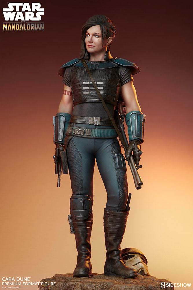 Star Wars The Mandalorian Premium Format Figure Cara Dune 48cm - Scale Statue - Sideshow Collectibles - Hobby Figures UK