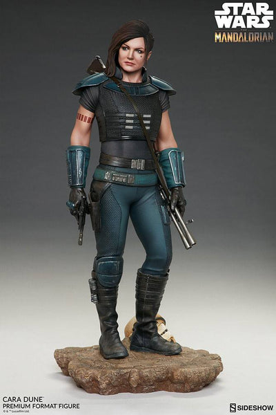 Star Wars The Mandalorian Premium Format Figure Cara Dune 48cm - Scale Statue - Sideshow Collectibles - Hobby Figures UK