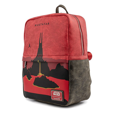Star Wars by Loungefly Backpack Lands Mustafar Square - Apparel & Accessories - Loungefly - Hobby Figures UK