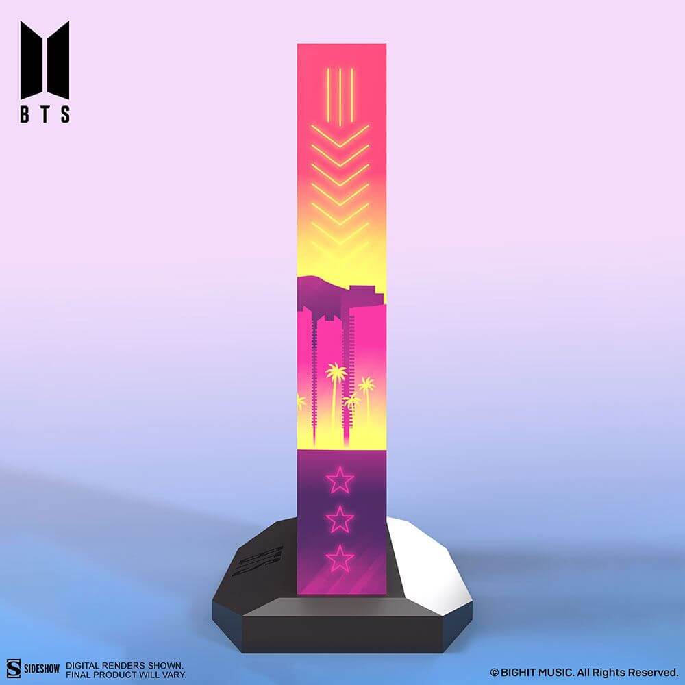 BTS Statue Premium BTS Logo: Las Vegas Edition 18cm - Scale Statue - Sideshow Collectibles - Hobby Figures UK