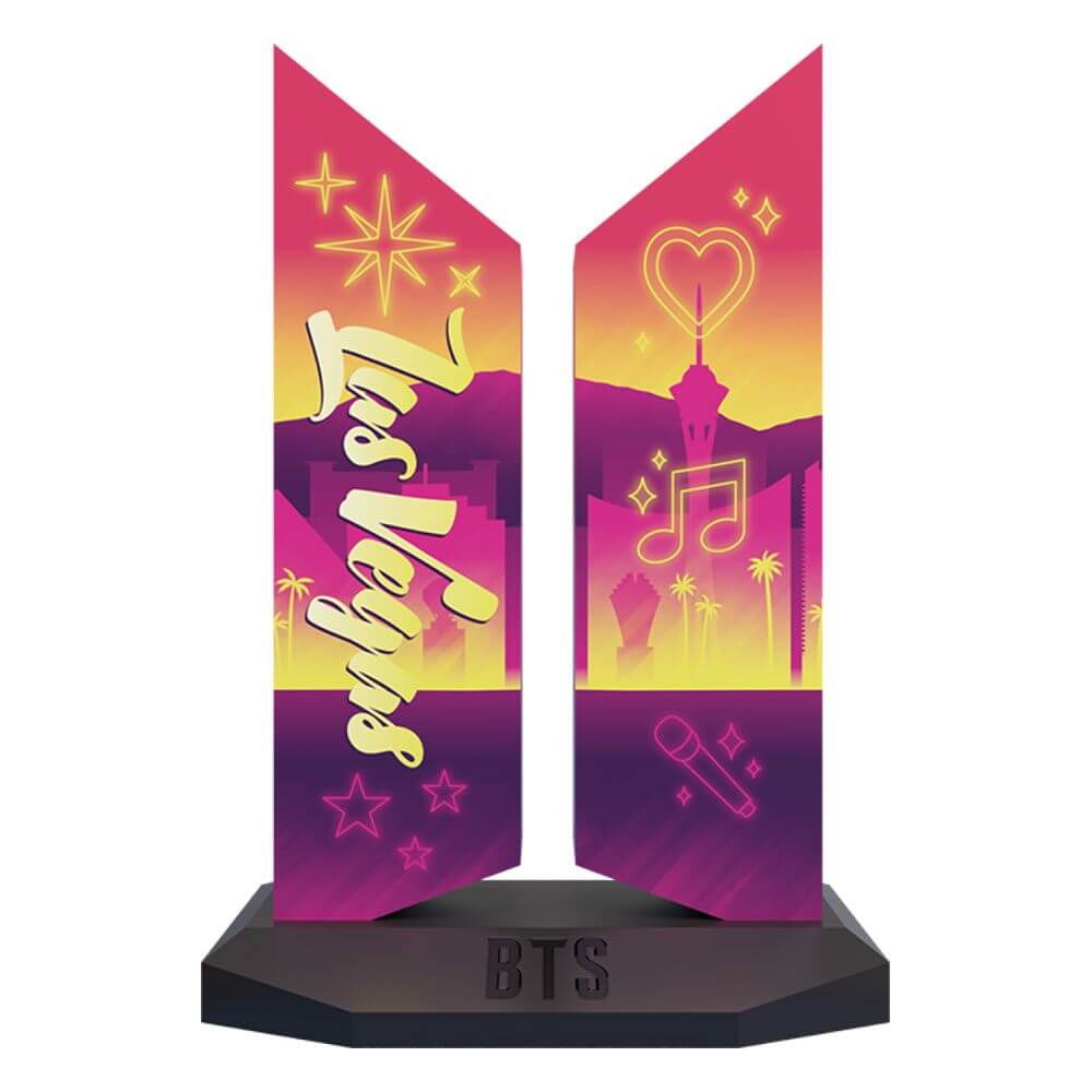 BTS Statue Premium BTS Logo: Las Vegas Edition 18cm - Scale Statue - Sideshow Collectibles - Hobby Figures UK