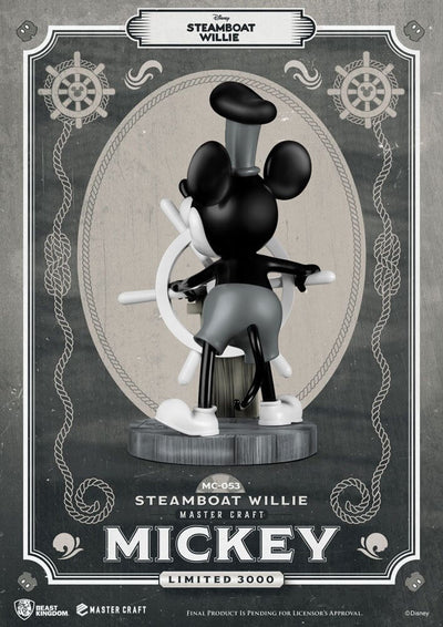 Steamboat Willie Master Craft Statue Mickey 46cm - Scale Statue - Beast Kingdom Toys - Hobby Figures UK