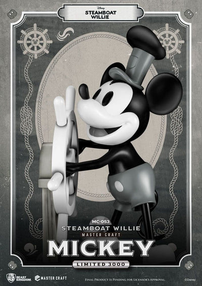 Steamboat Willie Master Craft Statue Mickey 46cm - Scale Statue - Beast Kingdom Toys - Hobby Figures UK