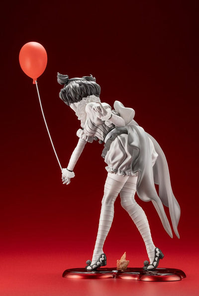 Stephen Kings It 2017 Bishoujo PVC Statue 1/7 Pennywise Monochrome 25cm - Scale Statue - Kotobukiya - Hobby Figures UK