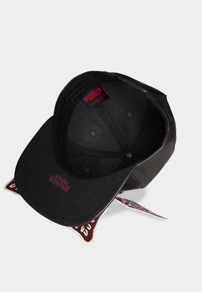 Stranger Things Snapback Cap Black - Apparel & Accessories - Difuzed - Hobby Figures UK