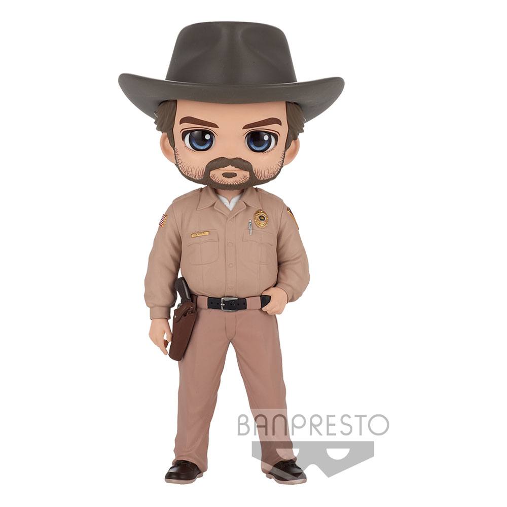 Stranger Things Q Posket Mini Figure Hopper 15cm - Mini Figures - Banpresto - Hobby Figures UK