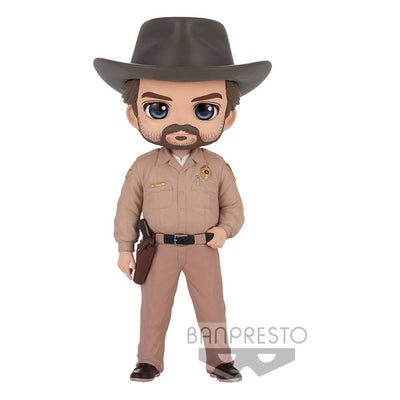 Stranger Things Q Posket Mini Figure Hopper 15cm - Mini Figures - Banpresto - Hobby Figures UK